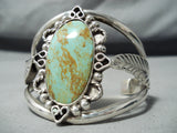 Huge Vintage Native American Navajo Royston Turquoise Sterling Silver Bracelet-Nativo Arts