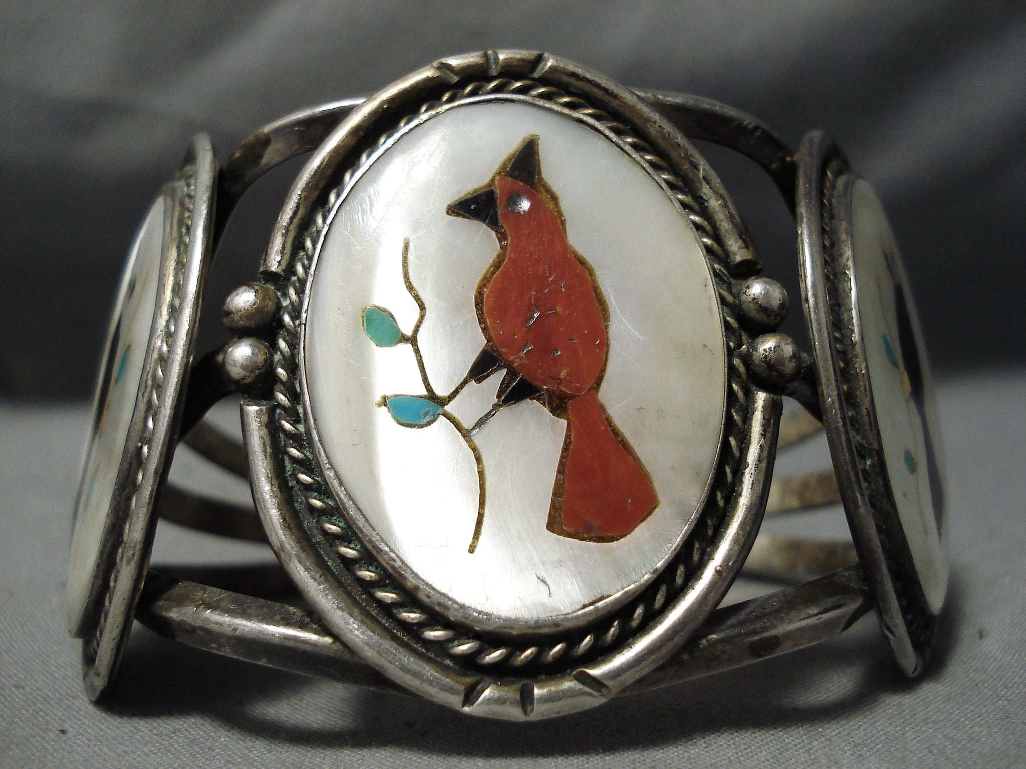 Exquisite Vintage Native American Navajo Red Coral Sterling Silver Nec –  Nativo Arts