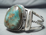 Astounding Vintage Native American Navajo Royston Turquoise Sterling Silver Bracelet Old-Nativo Arts