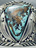 Best Tommy Francisco Vintage Native American Navajo Turquoise Sterling Silver Bracelet-Nativo Arts