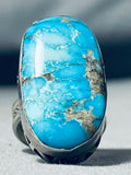 Very Important Jimmie King Jr Vintage Native American Navajo Sterling Silver Ring-Nativo Arts