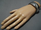Important Vintage Navajo Dan Jackson Sterling Silver Native American Bracelet-Nativo Arts