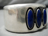 Striking Vintage Navajo Dan Jackson Sterling Silver Native American Bracelet-Nativo Arts