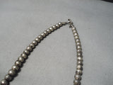 Intricate Vintage Native American Navajo Turquoise Sterling Silver Squash Blossom Necklace-Nativo Arts
