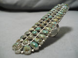 Amazing Vintage Navajo Royston Turquoise Sterling Silver Native American Ring-Nativo Arts