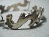 Eye-catching Vintage Native American Navajo Sleeping Beauty Turquoise Sterling Silver Bracelet-Nativo Arts