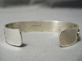 Important Vintage Native American Navajo Dry Creek Turquoise Sterling Silver Bracelet-Nativo Arts