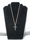Marvelous Vintage Native American Navajo Turquoise Sterling Silver Cross Necklace-Nativo Arts