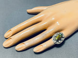 Stunning Vintage Native American Navajo Royston Turquoise Sterling Silver Ring Old-Nativo Arts