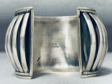 Native American One Of The Most Detailed All Sterling Silver Bracelet-Nativo Arts