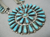 Incredible Vintage Native American Navajo Tommy Lowe Sterling Silver Naitve American Bracelet-Nativo Arts