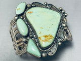 One Of The Best Ever Vintage Native American Navajo Royston Turquoise Sterling Silver Bracelet-Nativo Arts