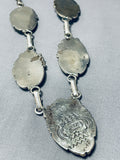 Important Best Ben Begaye (D.) Vintage Native American Navajo Turquoise Sterling Silver Necklace-Nativo Arts