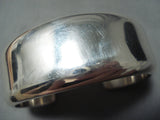 Important Vintage Native American Navajo Dan Jackson Sterling Silver Bracelet-Nativo Arts