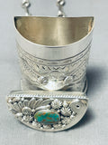 Best Important Vintage Native American Navajo Jewelry Box Sterling Silver Necklace-Nativo Arts
