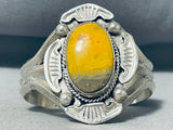 Gery Ramone Sturdy Domed Honeybee Jasper Sterling Silver Bracelet-Nativo Arts