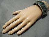 Quality Vintage Native American Navajo Royston Turquoise Sterling Silver Native Bracelet-Nativo Arts