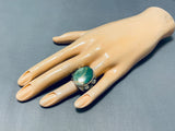 Exceptional San Felipe Royston Turquoise Sterling Silver Ring-Nativo Arts