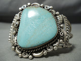 Marc James Navajo Royston Turquoise Sterling Silver Bracelet Native American-Nativo Arts