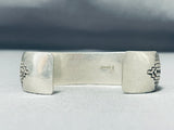 Noteworthy Vintage Native American Navajo Sterling Silver Bracelet-Nativo Arts