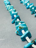 Native American Outstanding Vintage Santo Domingo Turquoise Necklace-Nativo Arts