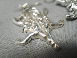 Wonderful Ann Miller Navajo Sterling Silver Earrings Native American-Nativo Arts