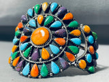 Happy Colors Turquoise Sterling Silver Shell Bracelet-Nativo Arts