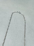 Incredible Vintage Native American Navajo Morenci Turquoise Sterling Silver Necklace-Nativo Arts