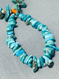 Absolutely Incredible Vintage Native American Navajo Turquoise Nugget Necklace Old-Nativo Arts