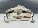 Alice Platero Vintage Native American Navajo Old Kingman Turquoise Sterling Silver Bracelet-Nativo Arts