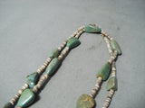 Amazing Santo Domingo Royston Turquoise Necklace Native American-Nativo Arts