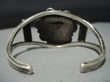 Amazing Vintage Native American Jewelry Navajo Turquoise Sterling Silver Bracelet Cuff Old-Nativo Arts