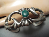 Amazing Vintage Native American Navajo Cerrillos Turquoise Sterling Silver Bracelet Old-Nativo Arts
