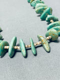 Amazing Vintage Native American Navajo Royston Turquoise Heishi Necklace-Nativo Arts