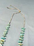 Amazing Vintage Native American Navajo Royston Turquoise Heishi Necklace-Nativo Arts