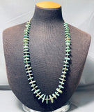 Amazing Vintage Native American Navajo Royston Turquoise Heishi Necklace-Nativo Arts