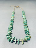Amazing Vintage Native American Navajo Royston Turquoise Heishi Necklace-Nativo Arts