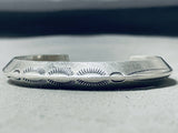 Amazing Vintage Native American Navajo Sterling Silver Bracelet-Nativo Arts