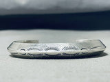 Amazing Vintage Native American Navajo Sterling Silver Bracelet-Nativo Arts