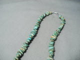 Astonishing Santo Domingo Royston Turquoise Necklace Native American-Nativo Arts