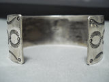 Astounding Vintage Native American Navajo Royston Turquoise Sterling Silver Bracelet-Nativo Arts