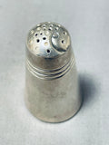 Authentic Kenneth Begay Vintage Native American Navajo Sterling Silver Salt Pepper Set-Nativo Arts