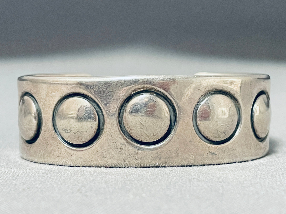 Authentic Orville Tsinnie Vintage Native American Navajo Sterling