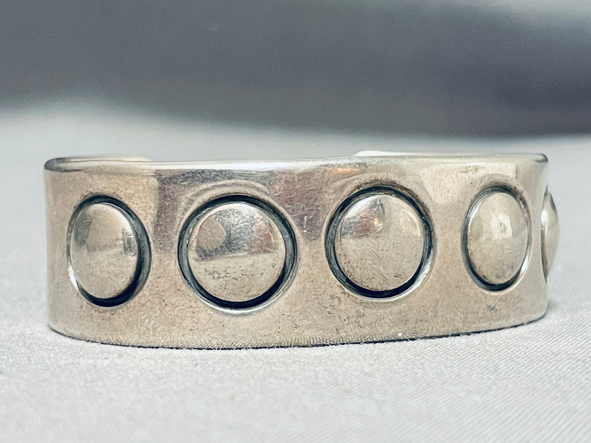 Authentic Orville Tsinnie Vintage Native American Navajo Sterling