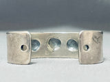 Authentic Orville Tsinnie Vintage Native American Navajo Sterling Silver Bracelet-Nativo Arts