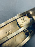 Barbaric Vintage Native American Navajo Morenci Turquoise Sterling Silver Bracelet-Nativo Arts