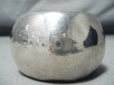 Beautiful Vintage Navajo Native American Sterling Silver Cuff-Nativo Arts