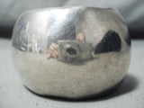 Beautiful Vintage Navajo Native American Sterling Silver Cuff-Nativo Arts