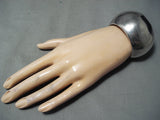 Beautiful Vintage Navajo Native American Sterling Silver Cuff-Nativo Arts