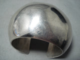 Beautiful Vintage Navajo Native American Sterling Silver Cuff-Nativo Arts
